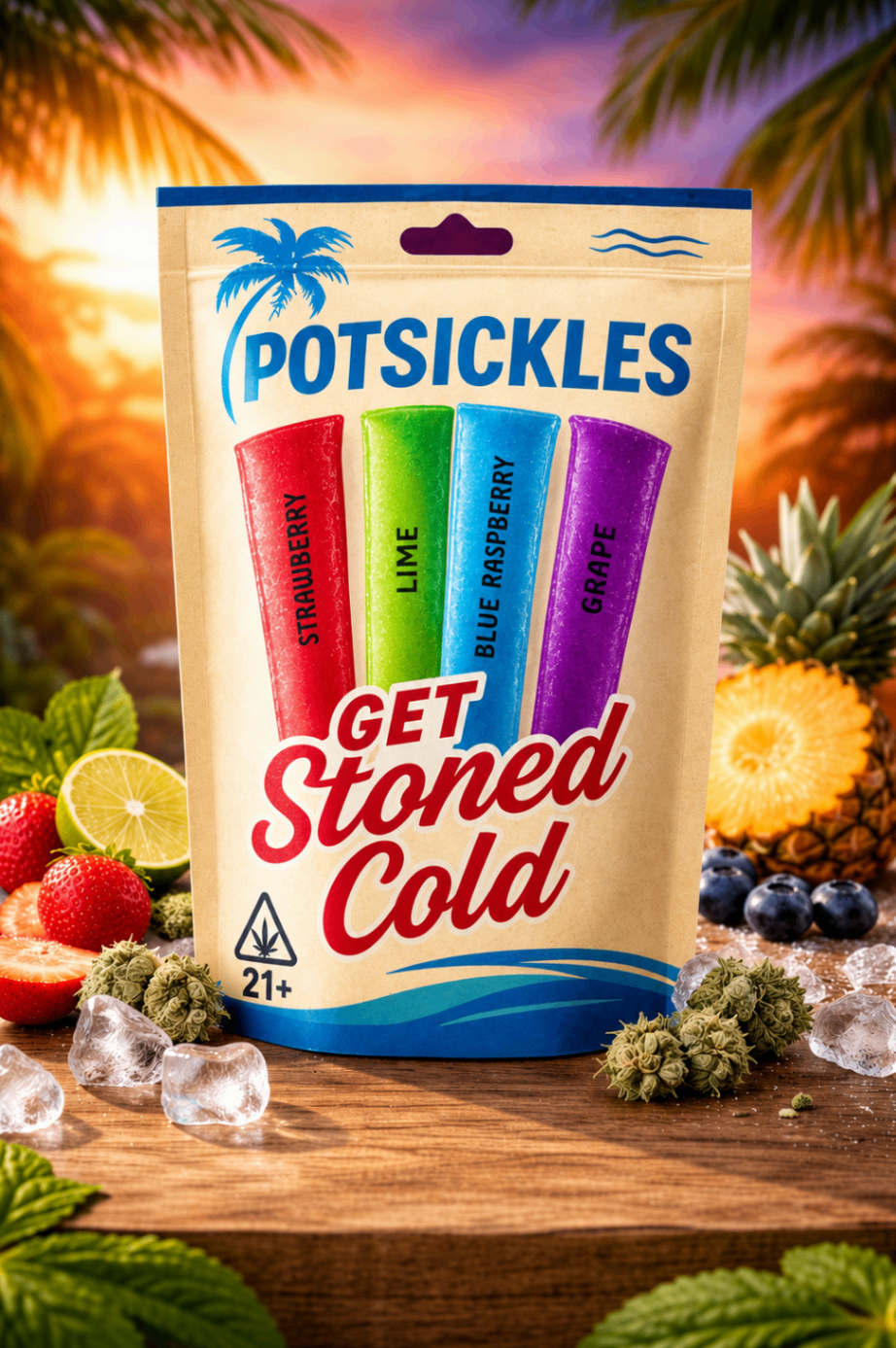 Potsickles — hemp-infused freeze pops