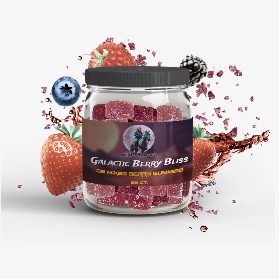 Galactic Berry Bliss – Delta 8 Gummies 50 ct.
