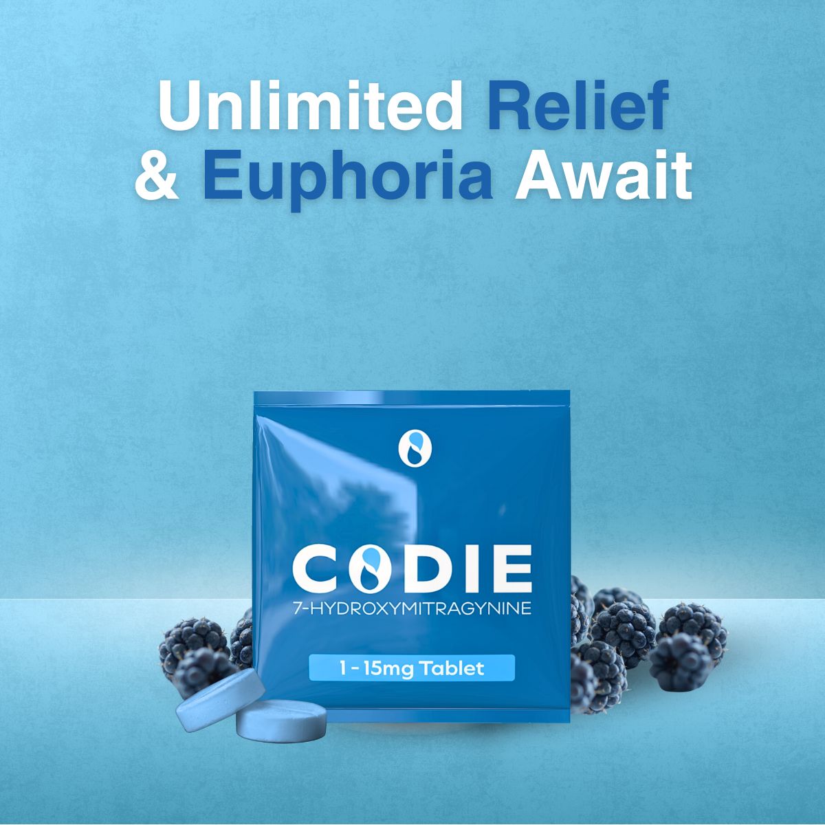 Codie Blue - 15mg Nano 7-OH Tablet